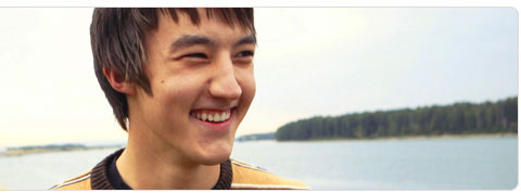 Jovial teen after Neurofeedback