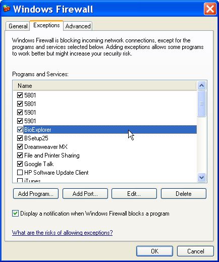 Exception Added