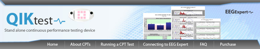 EEG Expert QIKtest - Stand alone device for continuous performance testing